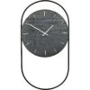Andersen A-Wall Wanduhr, Schwarz