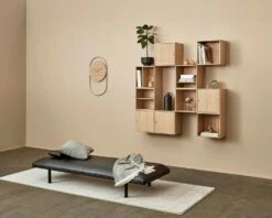 Andersen A-Wall Wanduhr, Eiche -Heimdekoration Rabatt andersen a wall clock 76 x 41 x 35 cm black black ring 5