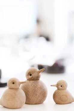 Andersen Birdie Vogel Holzfigur Eiche, Mittelgroß -Heimdekoration Rabatt andersen birdie small h75x57 cm 2