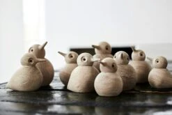 Andersen Birdie Vogel Holzfigur Eiche, Mittelgroß -Heimdekoration Rabatt andersen birdie small h75x57 cm 4