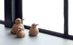 Andersen Birdie Vogel Holzfigur Eiche, Mittelgroß -Heimdekoration Rabatt andersen birdie small h75x57 cm 5