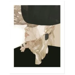 Graceful Kunstdruck Signiert 50x70 Cm