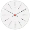 Bankers Wanduhr Weiß, 290 Mm