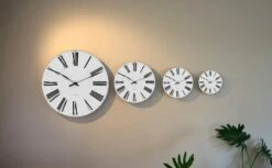 Roman Wanduhr, 210 Mm -Heimdekoration Rabatt arne jacobsen roman wanduhr 21 cm 4