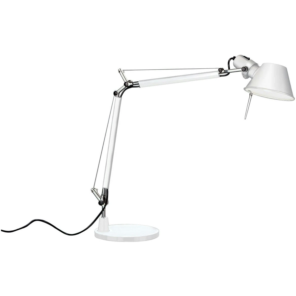 Artemide Tolomeo Mini Tischlampe, Weiß 3 Artemide Tolomeo Mini Tischlampe, Weiß