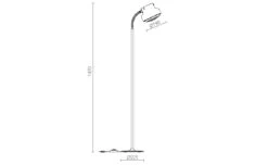 Bumling Mini Standleuchte, Weiss -Heimdekoration Rabatt atelje lyktan bumling mini standleuchte weiss 2