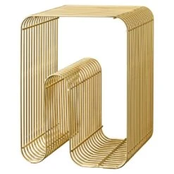 AYTM Curva Stool, Gold