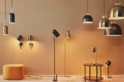 AYTM Luceo Cylinder Lamp, Black/Clear -Heimdekoration Rabatt aytm luceo cylinder lamp 9