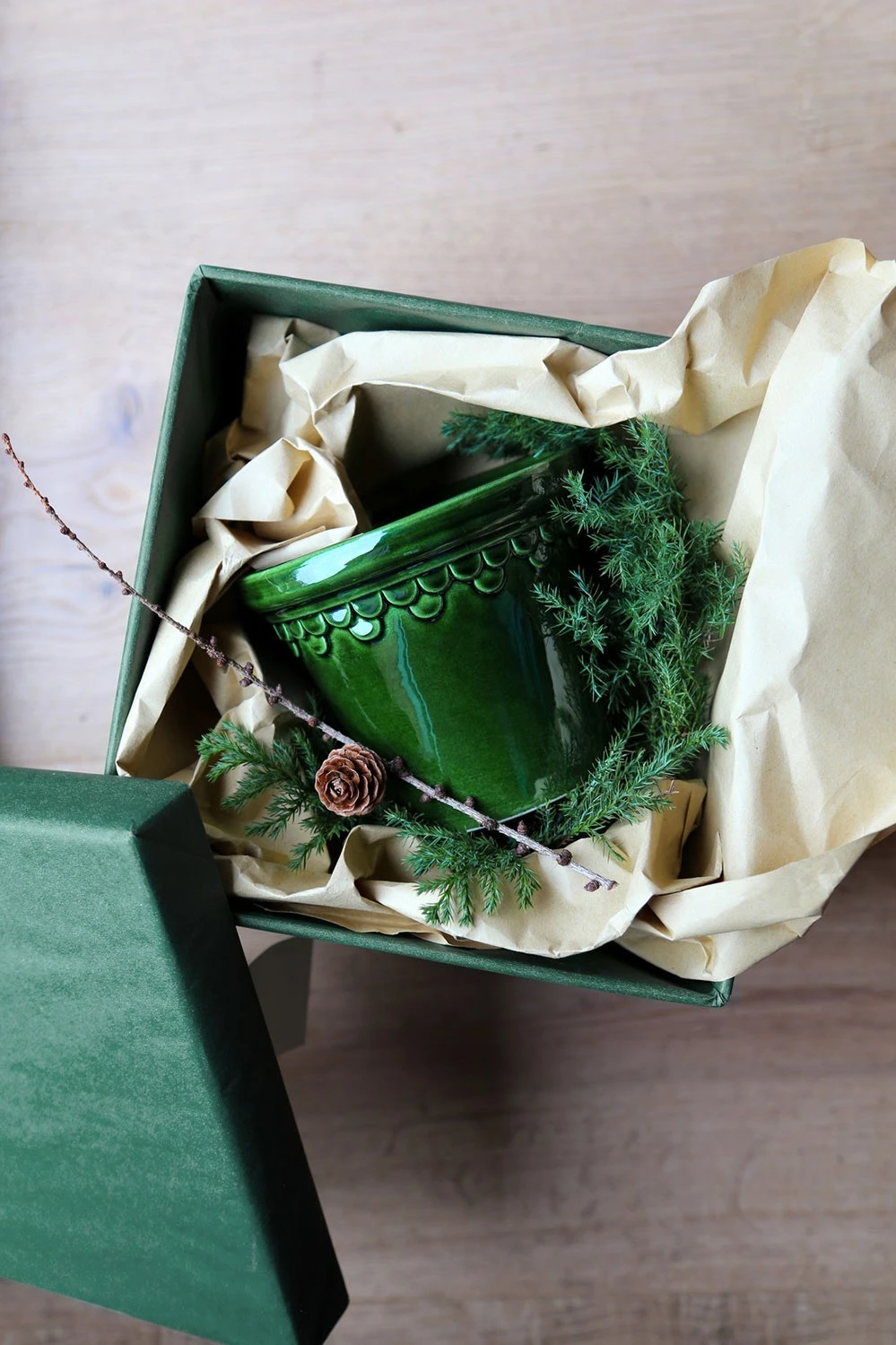 Bergs Potter Copenhagen Topf Grün, 14 Cm 4 Bergs Potter Copenhagen Topf Grün, 14 Cm – Bild 2