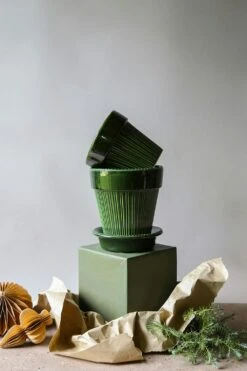 Bergs Potter Simona Pot Green, 14 Cm 10 Bergs Potter Simona Pot Green, 14 Cm -Heimdekoration Rabatt bergs potter simona pot green 6