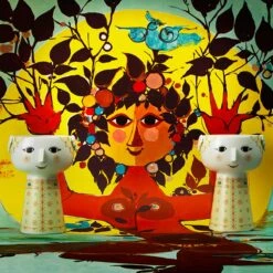 Bjørn Wiinblad Eva Vase Soft Yellow, Ø10 Cm 8 Bjørn Wiinblad Eva Vase Soft Yellow, Ø10 Cm -Heimdekoration Rabatt bjrn wiinblad eva vase soft yellow 10 cm 2