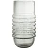 Bloomingville Belma Vase Glas 16x30 Cm, Grau -Heimdekoration Rabatt bloomingville belma vase grey glass 0