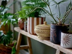 Bloomingville Dres Deco Topf Terrakotta Ø16 Cm, Braun -Heimdekoration Rabatt bloomingville dres deco flowerpot brown terracotta 2