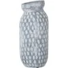 Bloomingville Jac Dekorative Vase Keramik H30 Cm, Blaugrau 1 Bloomingville Jac Dekorative Vase Keramik H30 Cm, Blaugrau -Heimdekoration Rabatt bloomingville jac deco vase white ceramic 0