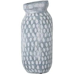 Bloomingville Jac Dekorative Vase Keramik H30 Cm, Blaugrau