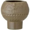 Bloomingville Maik Topf Steingut Ø15,5 Cm, Braun 1 Bloomingville Maik Topf Steingut Ø15,5 Cm, Braun -Heimdekoration Rabatt bloomingville maik flowerpot brown stoneware 0
