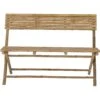 Bloomingville Sole Bank 120x54 Cm, Bambus -Heimdekoration Rabatt bloomingville sole bench nature bamboo 0