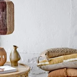 Bloomingville Tano Hängelampe 40x27 Cm, Natur -Heimdekoration Rabatt bloomingville tano pendant lamp nature seagrass 2