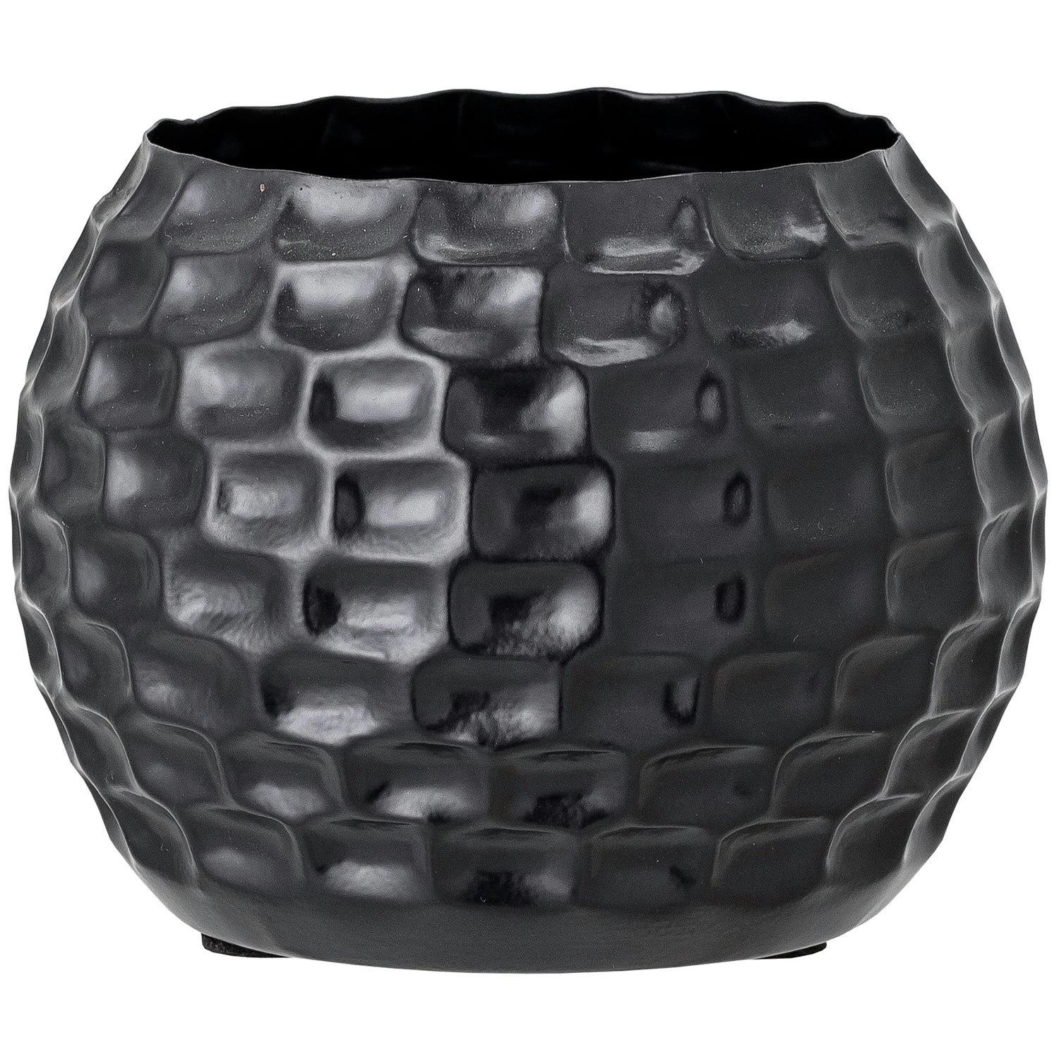 Bloomingville Venla Topf Metall Ø15 Cm, Schwarz 3 Bloomingville Venla Topf Metall Ø15 Cm, Schwarz