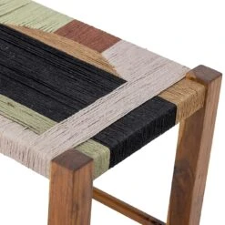 Bloomingville Verde Hocker Gewebt Jute 52x37 Cm, Multi -Heimdekoration Rabatt bloomingville verde stool brown jute 2