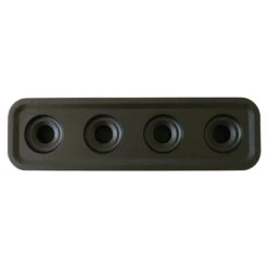 Stumpastaken Votive Long, Schwarz