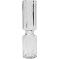 Broste Copenhagen Hyacint Glasvase Mundgeblasen 31,7 Cm, Transparent