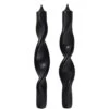 Broste Copenhagen Twist Kerze 23 Cm 2-er Set, Simply Black 2 Broste Copenhagen Twist Kerze 23 Cm 2-er Set, Simply Black -Heimdekoration Rabatt broste copenhagen twisted candles twist pure wht 24x23 bt9 s 2 4