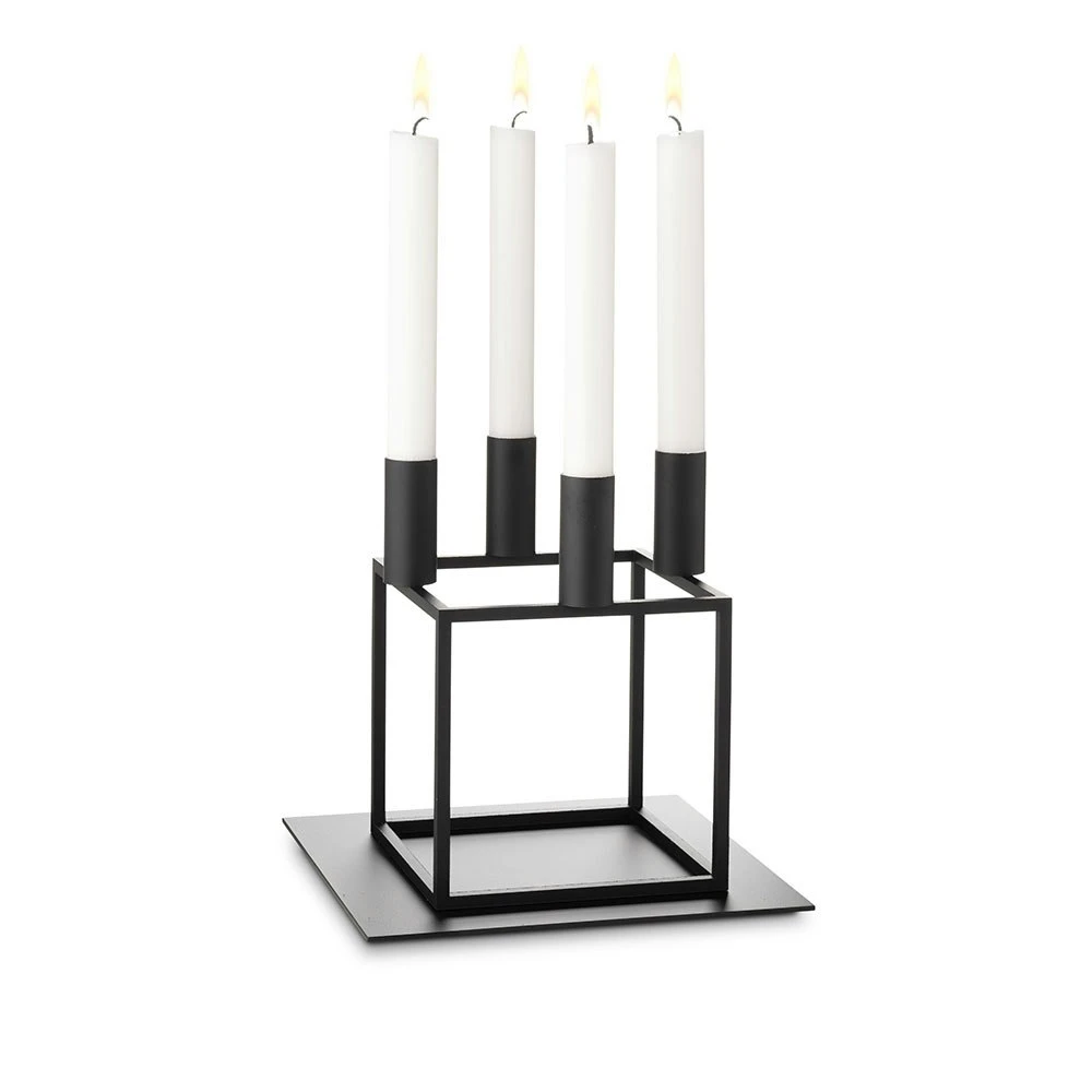 By Lassen Kubus 4 Untersatz, Schwarz 4 By Lassen Kubus 4 Untersatz, Schwarz – Bild 2