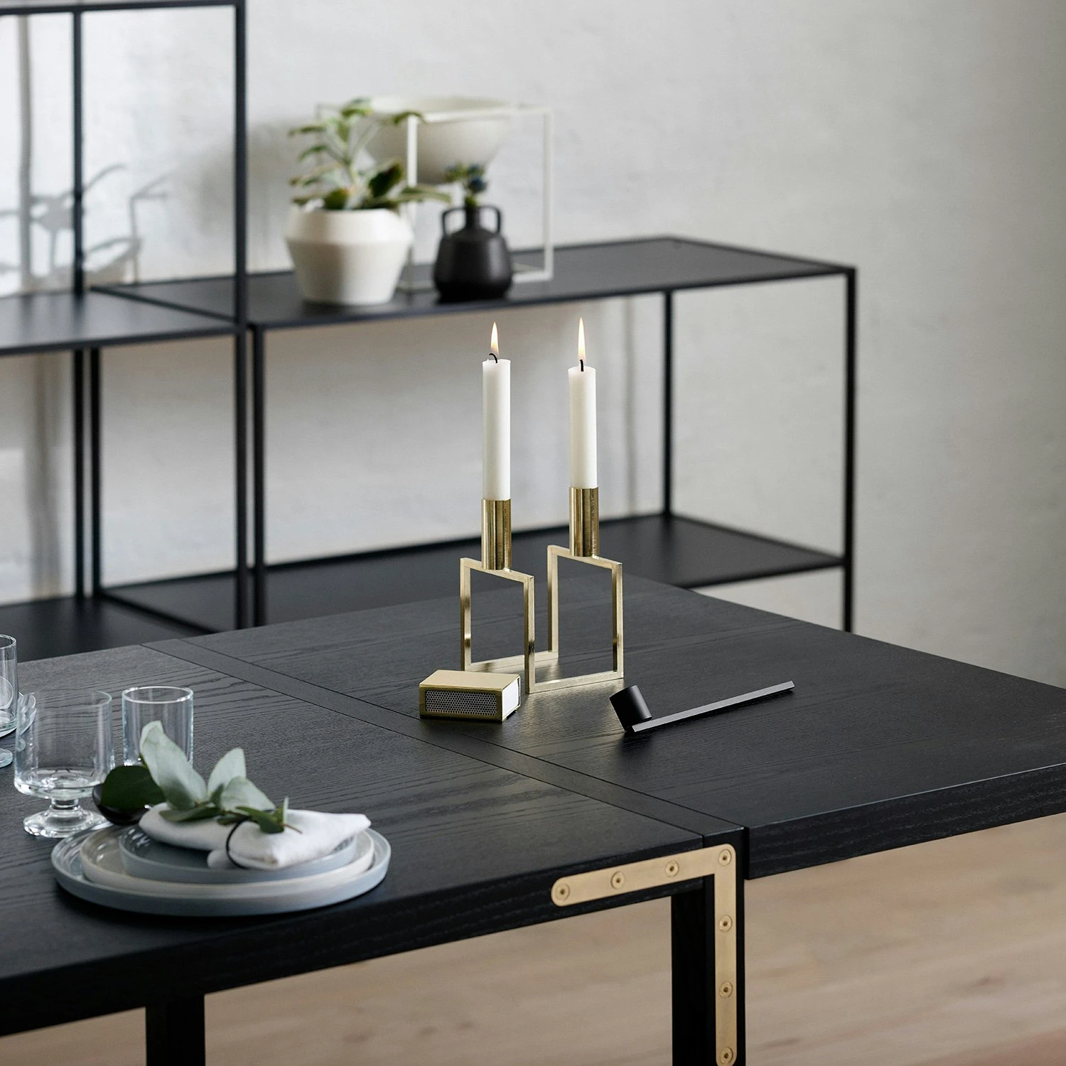 By Lassen Kubus Kerzenlöscher, Schwarz 5 By Lassen Kubus Kerzenlöscher, Schwarz – Bild 3