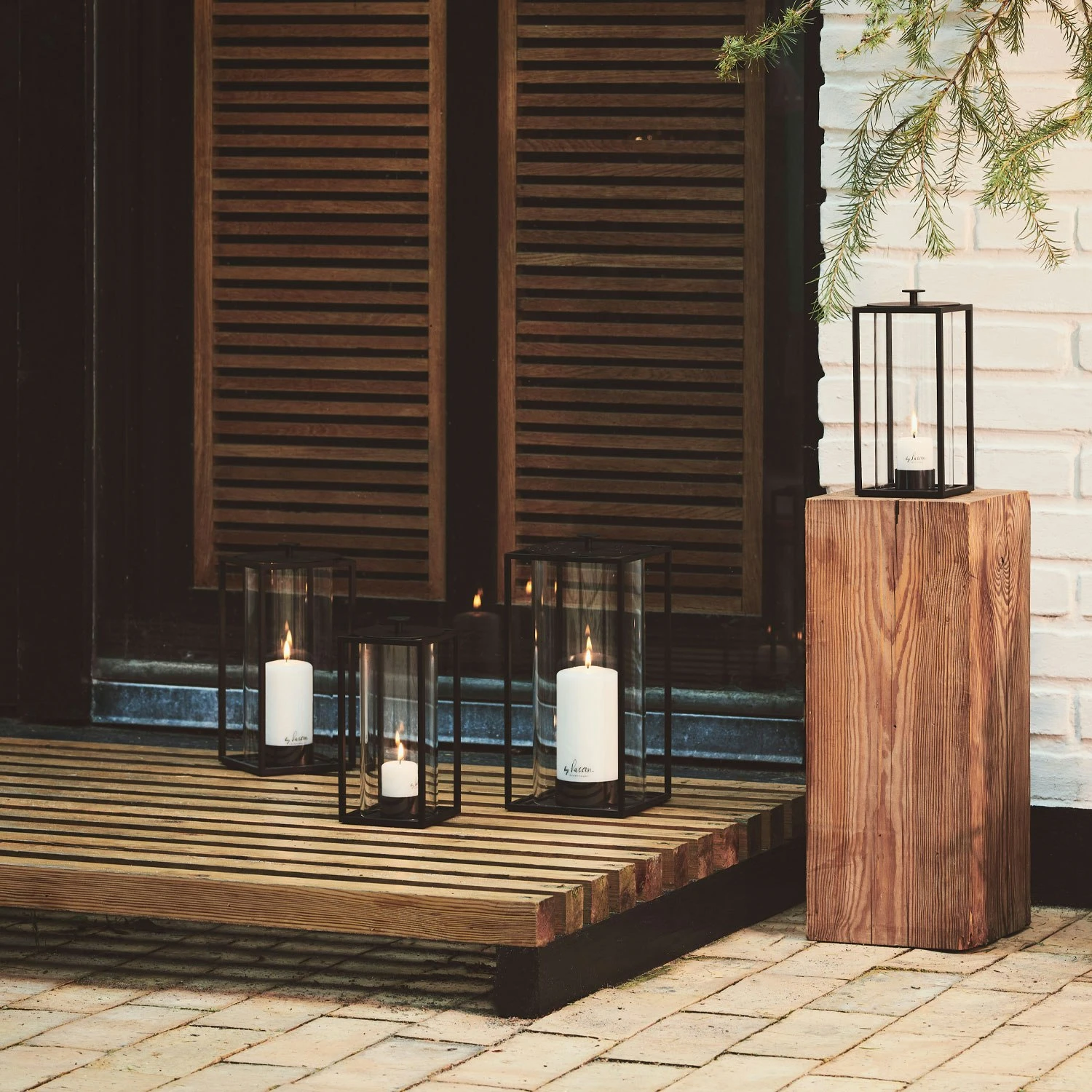 By Lassen Light'in Stumpenkerze 7x15 Cm / Large 5 By Lassen Light'in Stumpenkerze 7x15 Cm / Large – Bild 3