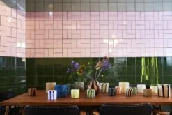 ByOn Calore Vase/Kerzenhalter M, Grün -Heimdekoration Rabatt byon calore kerzenstander vase m 26