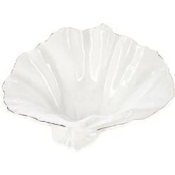 Schüssel Mit Goldkante Weiß