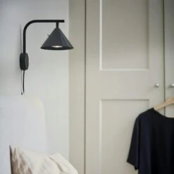 Rain Wandleuchte, Schwarz -Heimdekoration Rabatt co bankeryd rain wall lamp 5