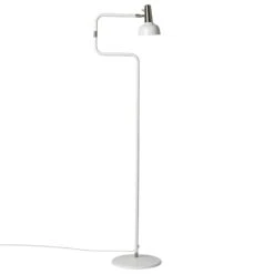 Ray Stehleuchte LED , Weiss/ Nickel