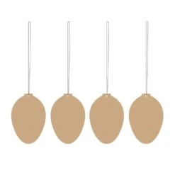 Easter Deco Egg, Cafe Au Lait