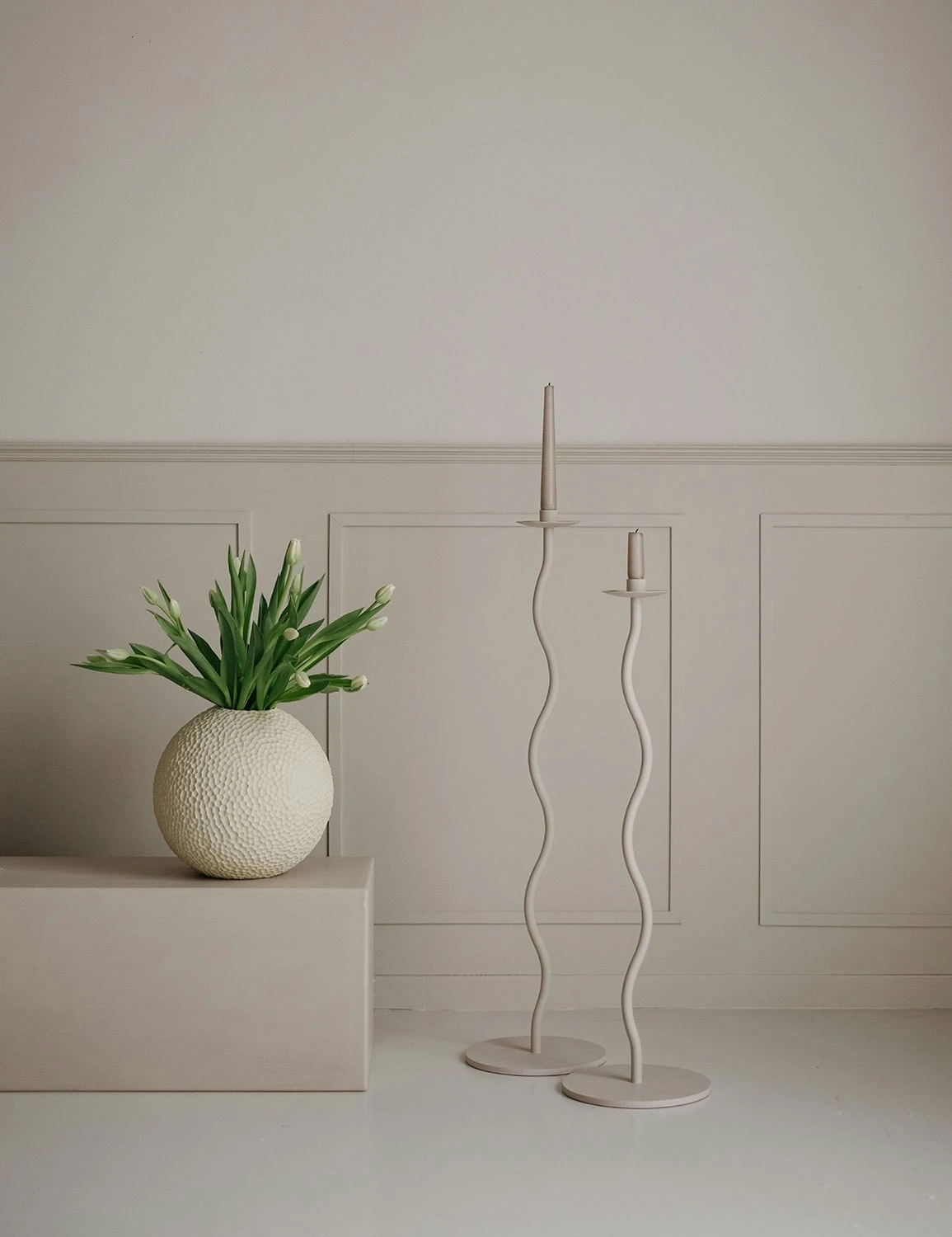 Kaia Vase 25 Cm, Linen 4 Kaia Vase 25 Cm, Linen – Bild 2