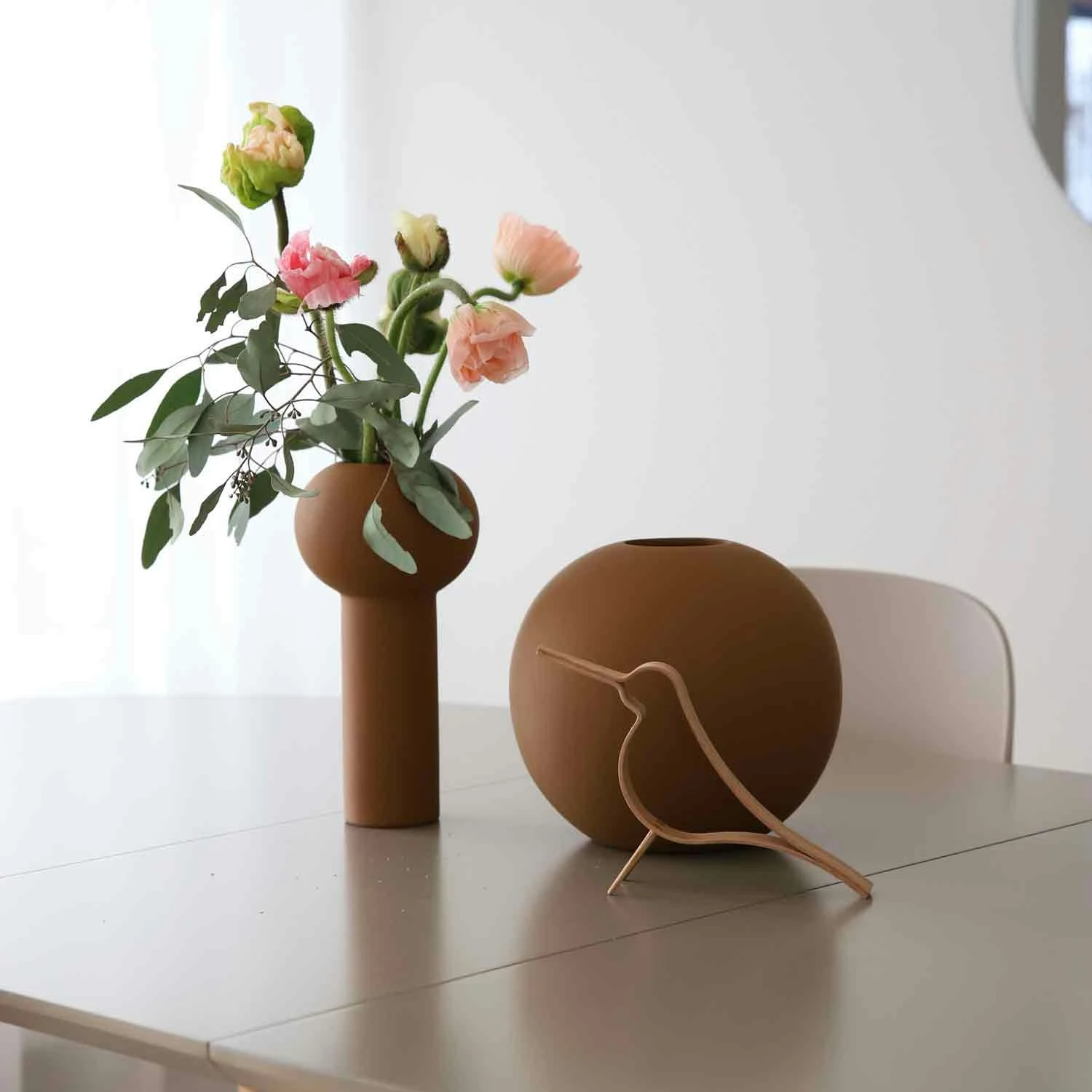 Kugel-Vase 20 Cm, Kokos 5 Kugel-Vase 20 Cm, Kokos – Bild 3