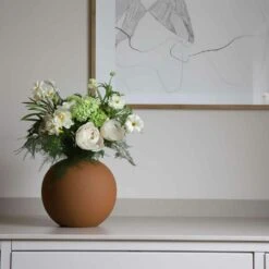 Kugel-Vase 20 Cm, Kokos 11 Kugel-Vase 20 Cm, Kokos -Heimdekoration Rabatt cooee design kugel vase 20 cm 36