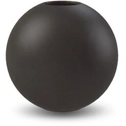 Ball Vase 8 Cm, Schwarz
