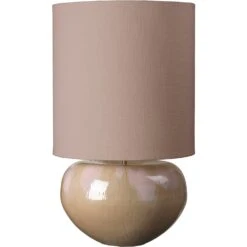 Cozy Living Ena Tischlampe, Cashew