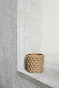 DBKD Cloudy Blumentopf, Ocker/ S -Heimdekoration Rabatt dbkd cloudy blumentopf ocker 2