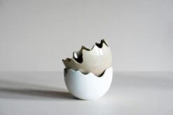 DBKD Happy Easter Schüssel, Mole Dot -Heimdekoration Rabatt dbkd happy easter bowl white 1 1