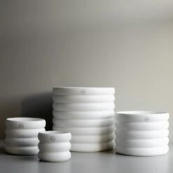 DBKD Mud Topf XL 27 Cm, Weiß -Heimdekoration Rabatt dbkd mud 11