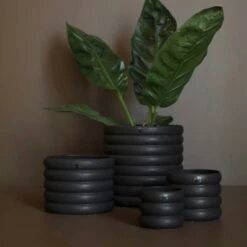 DBKD Mud Topf XL 27 Cm, Schwarz -Heimdekoration Rabatt dbkd mud 5