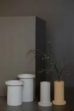 DBKD Stripe Topf Sandy Mole 18 Cm / Small 7 DBKD Stripe Topf Sandy Mole 18 Cm / Small -Heimdekoration Rabatt dbkd stripe topf sandy mole 2