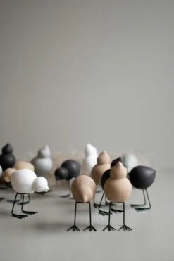 DBKD Swedish Birds Osterdeko 2-er Set, Sand -Heimdekoration Rabatt dbkd swedish birds 2 stk 14