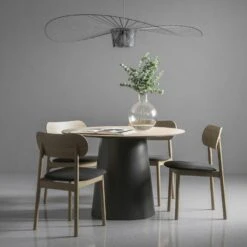 Elephant Stuhl, Eiche/Schwarzer Samt -Heimdekoration Rabatt decotique elephant stuhl 6