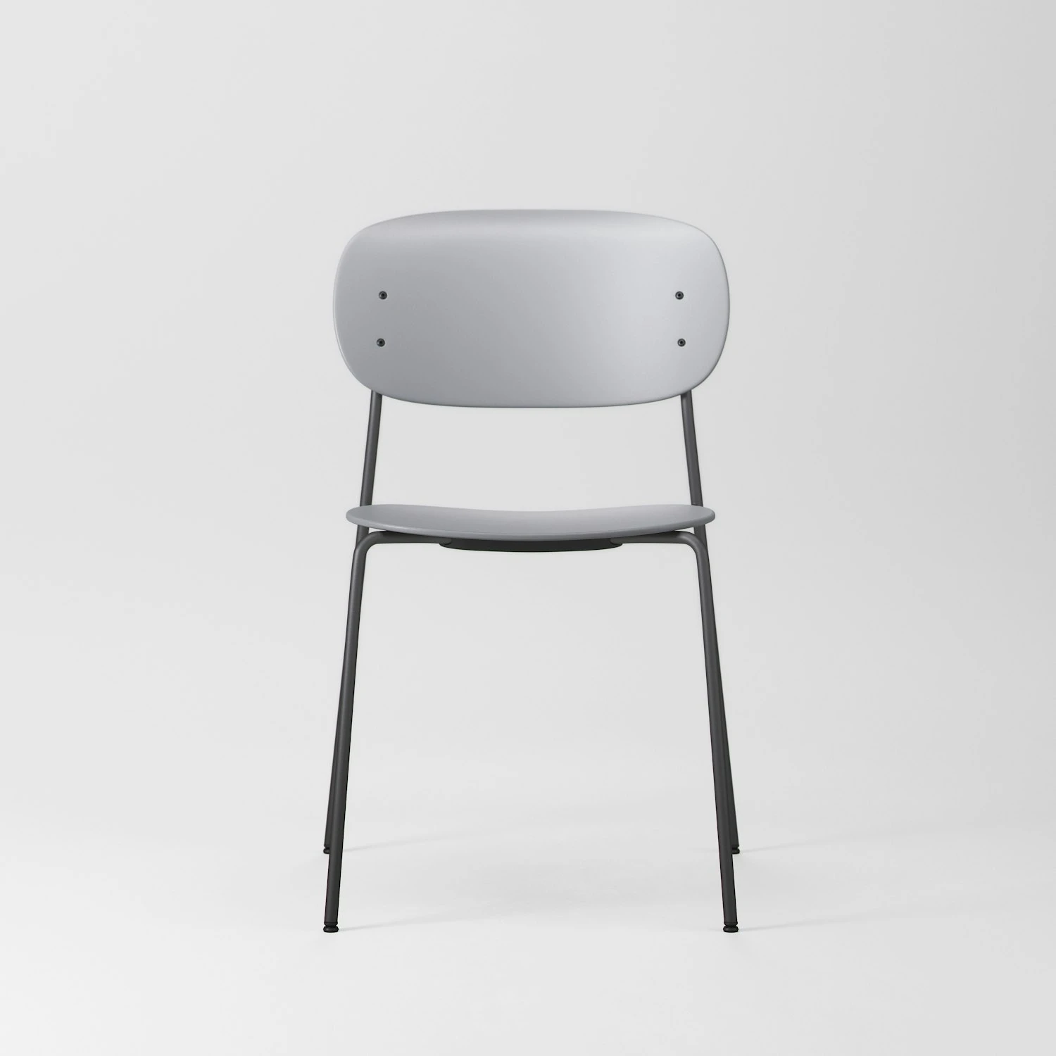 Note Stuhl, Grau / Grau 4 Note Stuhl, Grau / Grau – Bild 2