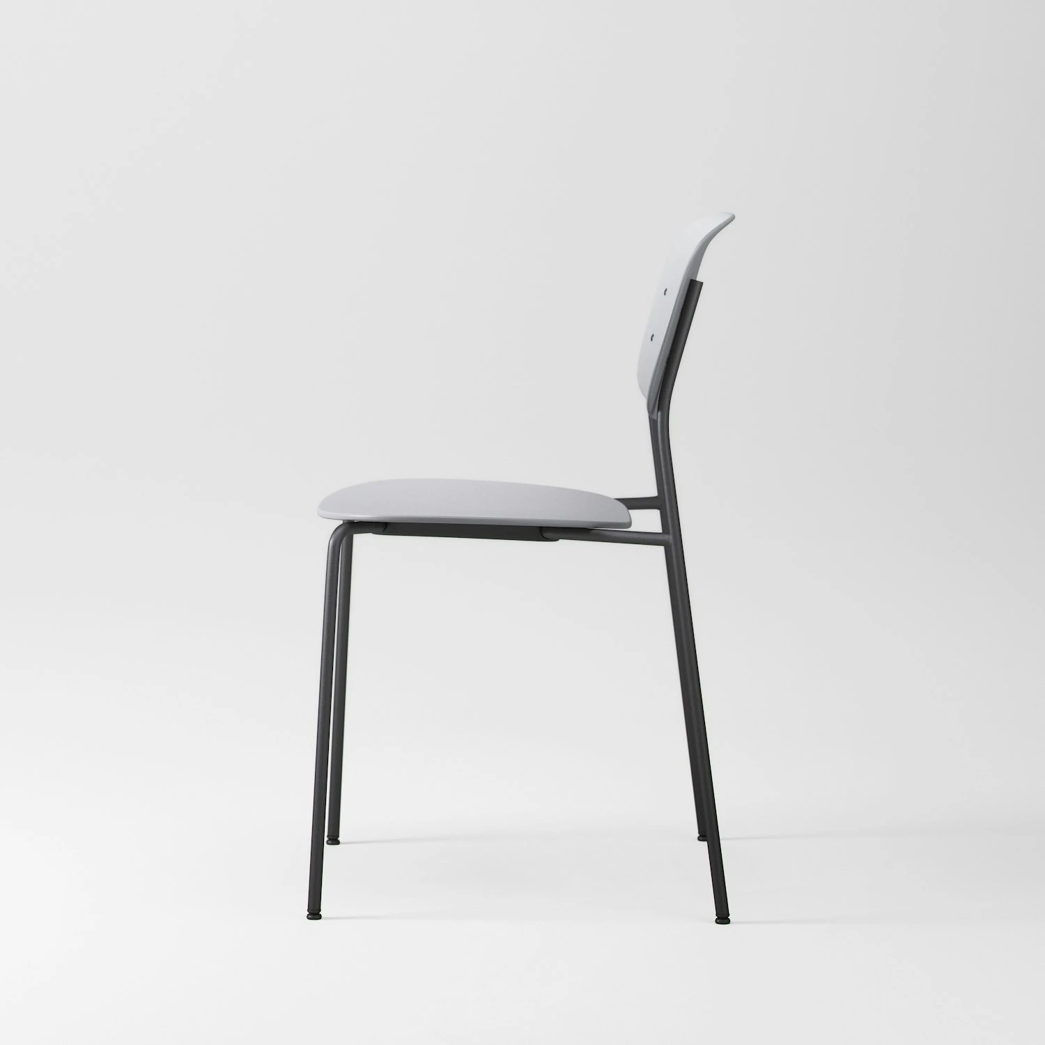 Note Stuhl, Grau / Grau 7 Note Stuhl, Grau / Grau – Bild 5