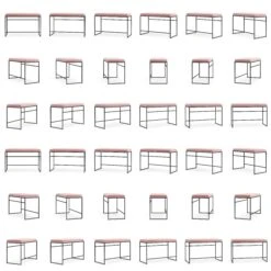 Bank Schwarz / Samt Mellow -Heimdekoration Rabatt department bank schwarz 14
